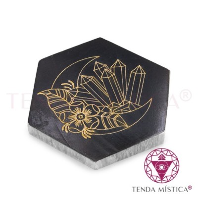 SELENITE BASE GRAVADA VARIAS