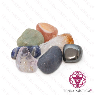 KIT 7 PEDRAS DOS CHAKRAS