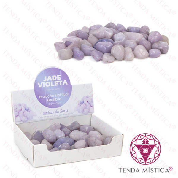 Caixa 250gr Jade Violeta Pequena