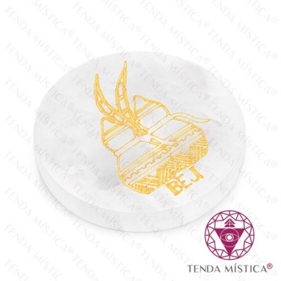 SELENITE BASE GRAVADA VARIAS