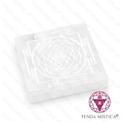 SELENITE BASE GRAVADA VARIAS