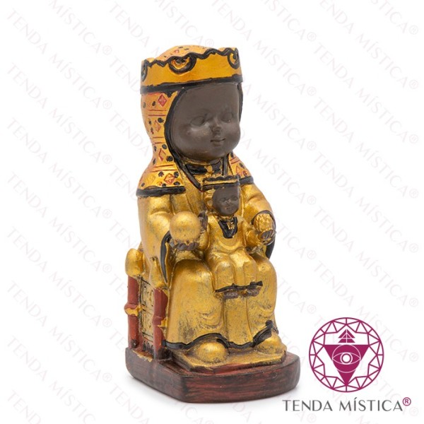 Virgem de Montserrat Infantil 10cm