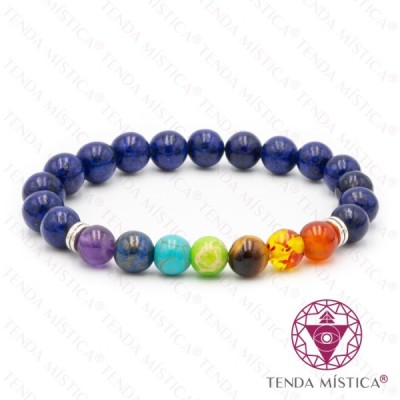 PULSEIRA CHAKRAS LAPIZ 8MM