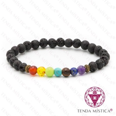 PULSEIRA CHAKRAS VULCANICA 6MM