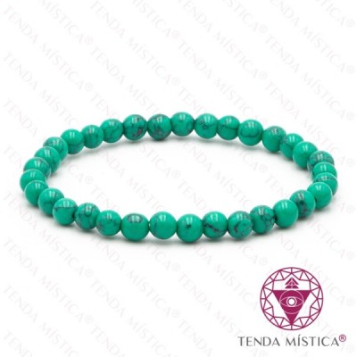 PULSEIRA HOWLITA VERDE 6MM