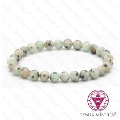PULSEIRA JASPE KIWI 6MM