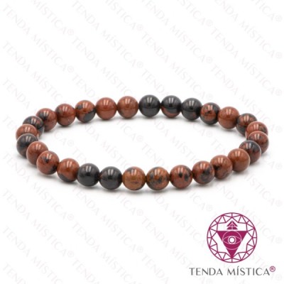 PULSEIRA JASPE MOGNO 6MM