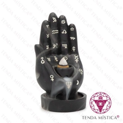 DECORAÇÃO PALMISTRY BACKFLOW BLACK/WHITE