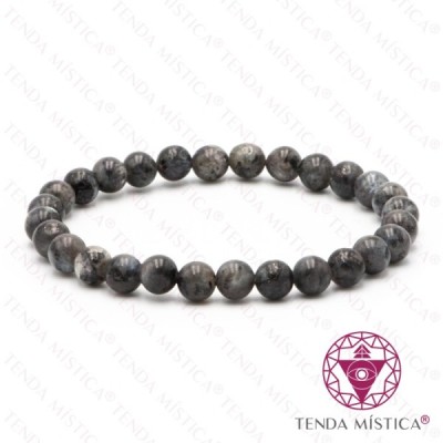 PULSEIRA LABRADORITA NEGRA 6MM