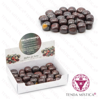 PEDRAS RODADO HELIOTROPO 250G