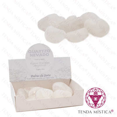 PEDRAS QUARTZO NEVADO 250GR