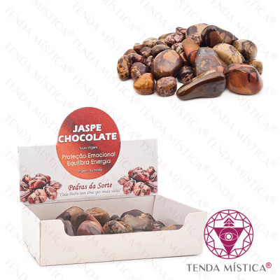 PEDRAS JASPE CHOCOLATE