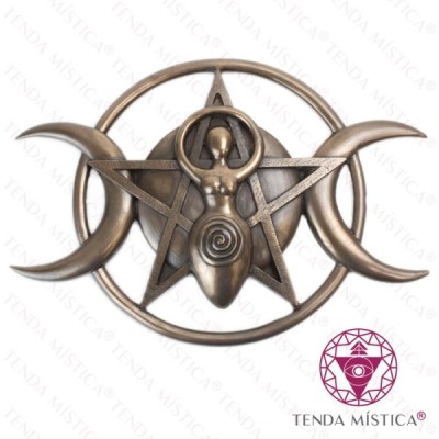 TRIPLE MOON GODDESS PLAQUE