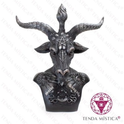 BAPHOMET BUST 33 CM