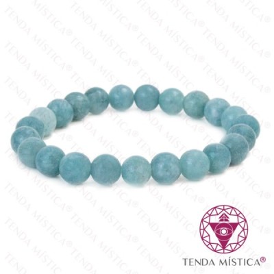 PULSEIRA AGUA MARINHA 8MM