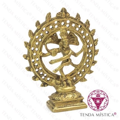 DECORAÇÃO IMAGEM NATARAJA DANCING 15CM DOUBLE RING