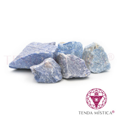 PEDRAS QUARTZO AZUL BRUTO KG