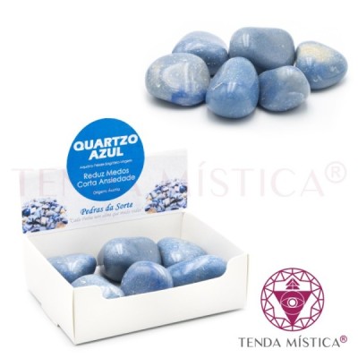 PEDRAS QUARTZO AZUL 250GR