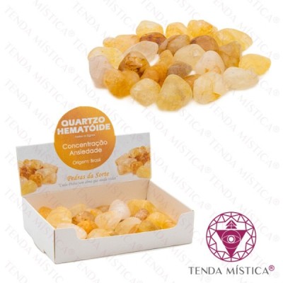 QUARTZO HEMATOIDE BR 250GR