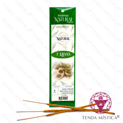 INCENSO ORGÂNICO TM 7 ERVAS