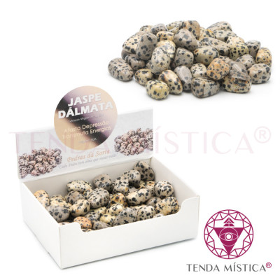 PEDRAS JASPE DALMATA 250 GR