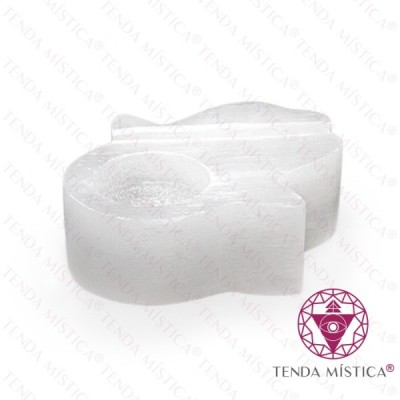 SELENITE PORTA VELAS (M)