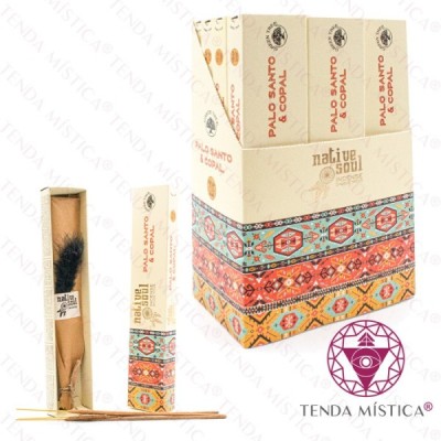 INCENSO NATIVE SOUL PALO SANTO & COPAL