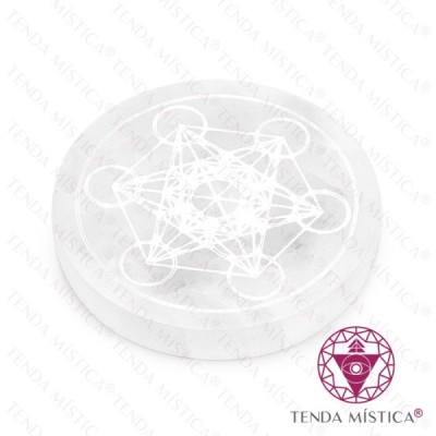 SELENITE BASE GRAVADA VARIAS