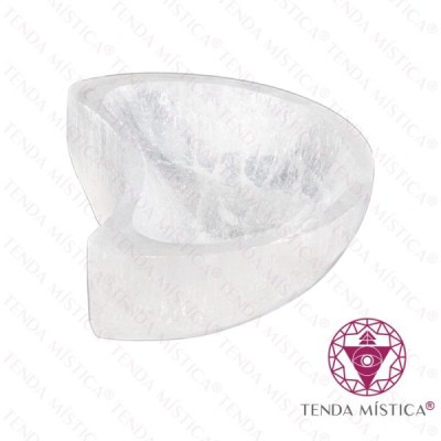 SELENITE TAÇA LUA 8 CM
