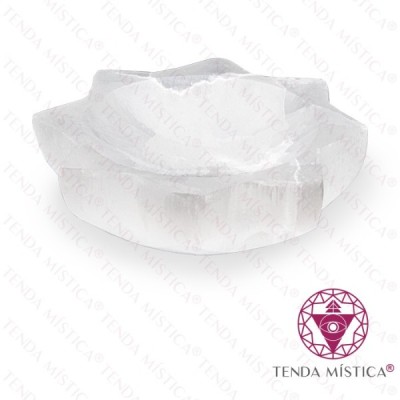 PEDRAS SELENITE TAÇA 8 CM