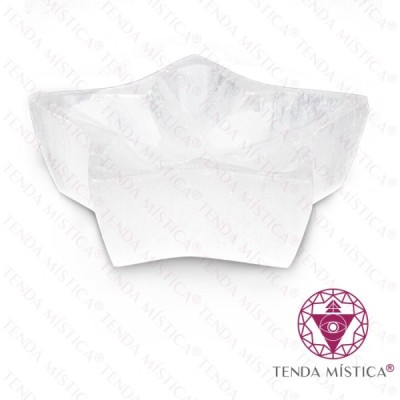 PEDRAS SELENITE TAÇA 8 CM
