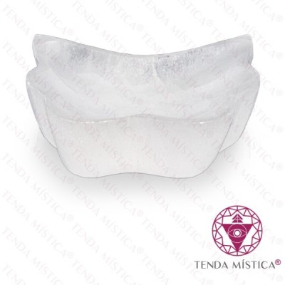PEDRAS SELENITE TAÇA 8 CM