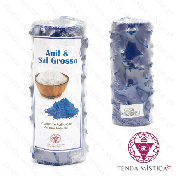 Velão Poderoso Anil e Sal Grosso