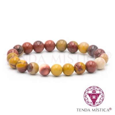 PULSEIRA JASPE MOOKAITE 8MM