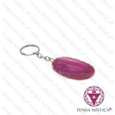 PORTA CHAVES CHAPA AGATA ROSA