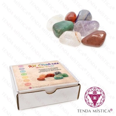KIT CAIXA CHAKRAS ROLADA
