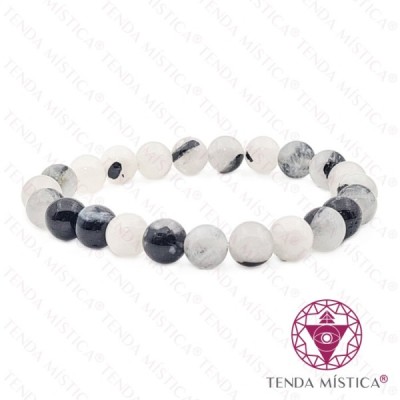 PULSEIRA QUARTZO TURMALINADO 8MM
