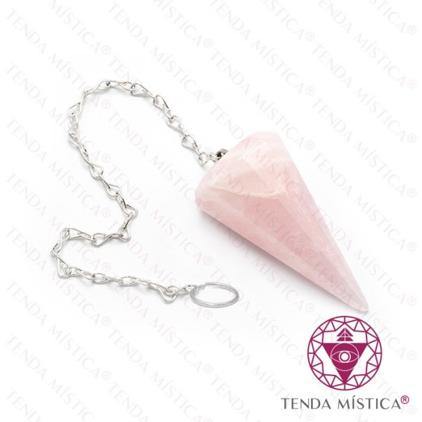 Pêndulo Quartzo Rosa