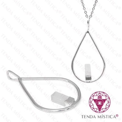 PENDENTE GOTA SELENITE