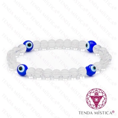 PULSEIRA OLHO TURCO (QUARTZO FUMADO)
