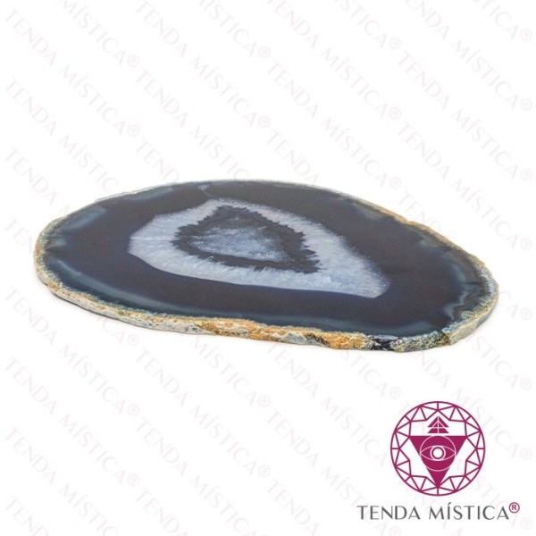 Placa de Ágata Roxa Grande