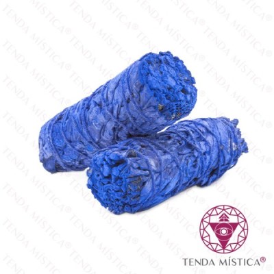 TOCHA SALVIA BRANCA E ANIL