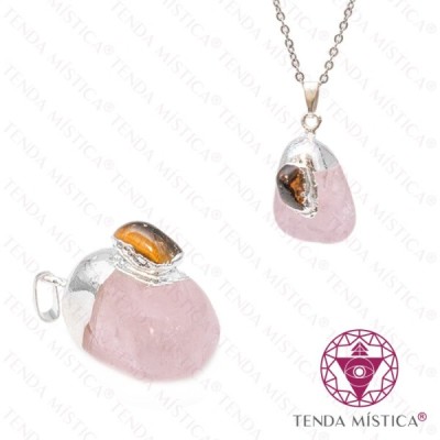 PENDENTE Q.ROSA ROLADO C/ O.TIGRE