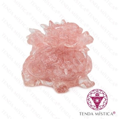 ORGONITE DRAGAO Q. ROSA