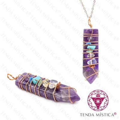 PENDENTE PONTA CHAKRAS