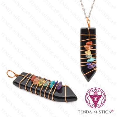 PENDENTE PONTA CHAKRAS