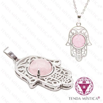 PENDENTE MAO Q. ROSA
