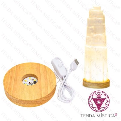BASE RRDONDA LED 10X10X2CM AM