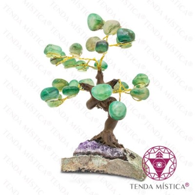 ARVORE AGATA VERDE 8 G