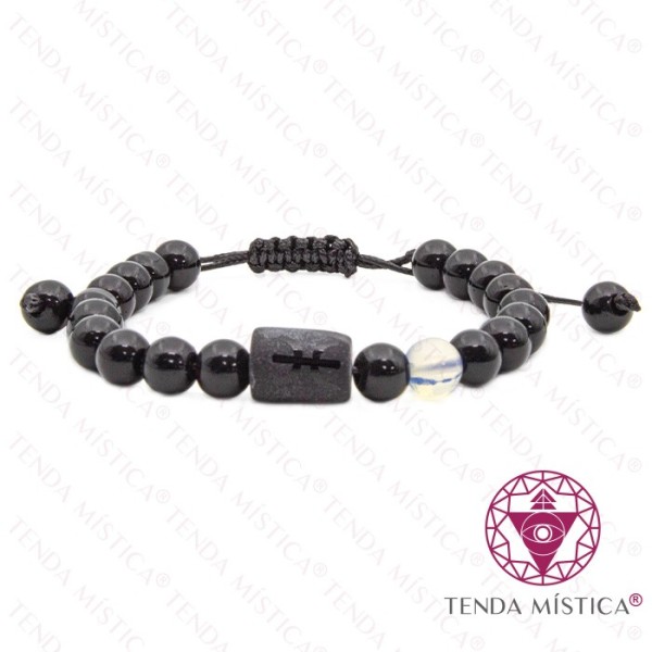 Pulseira Signo Ajustável Peixes Opala